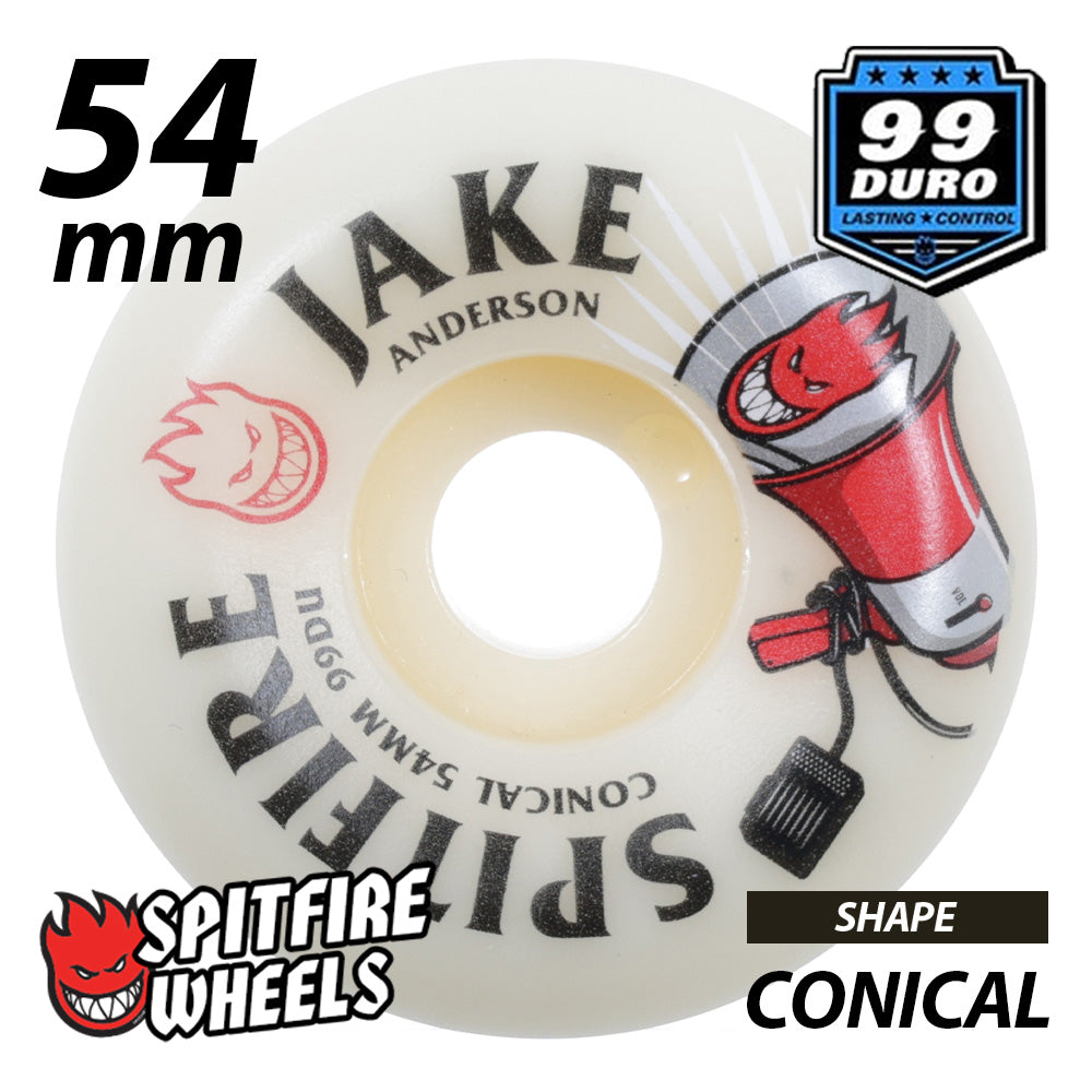 SPITFIRE F4 99D JAKE ANDERSON BURN SQUAD CONICAL 54mm