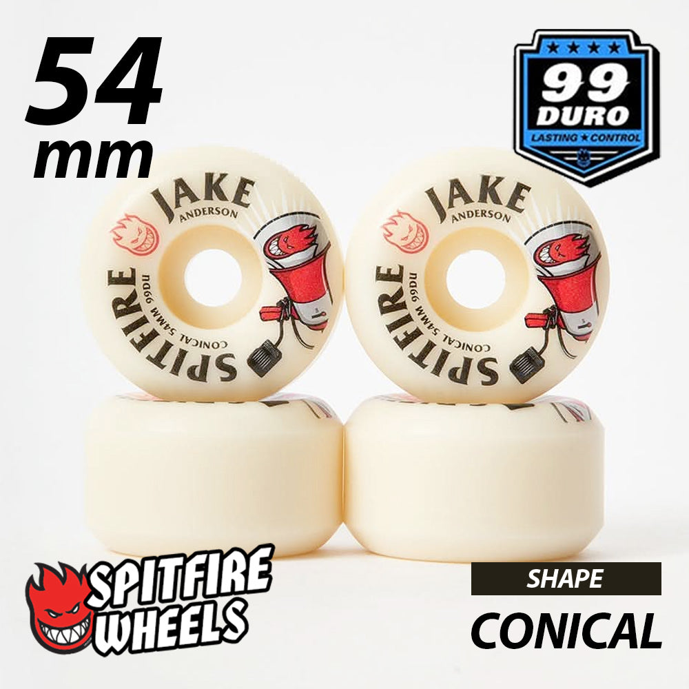 SPITFIRE F4 99D JAKE ANDERSON BURN SQUAD CONICAL 54mm