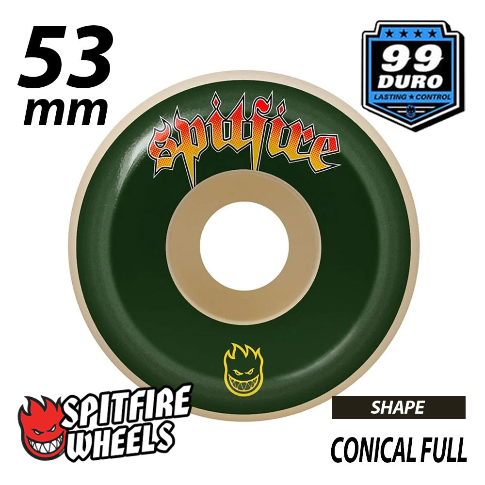 SPITFIRE F4 99D VENOM SCRIPT CONICAL FULL 52mm 53mm