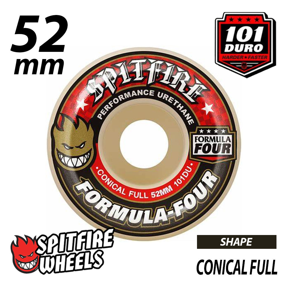 SPITFIRE F4 101D CONICAL FULL 52mm 53mm 54mm
