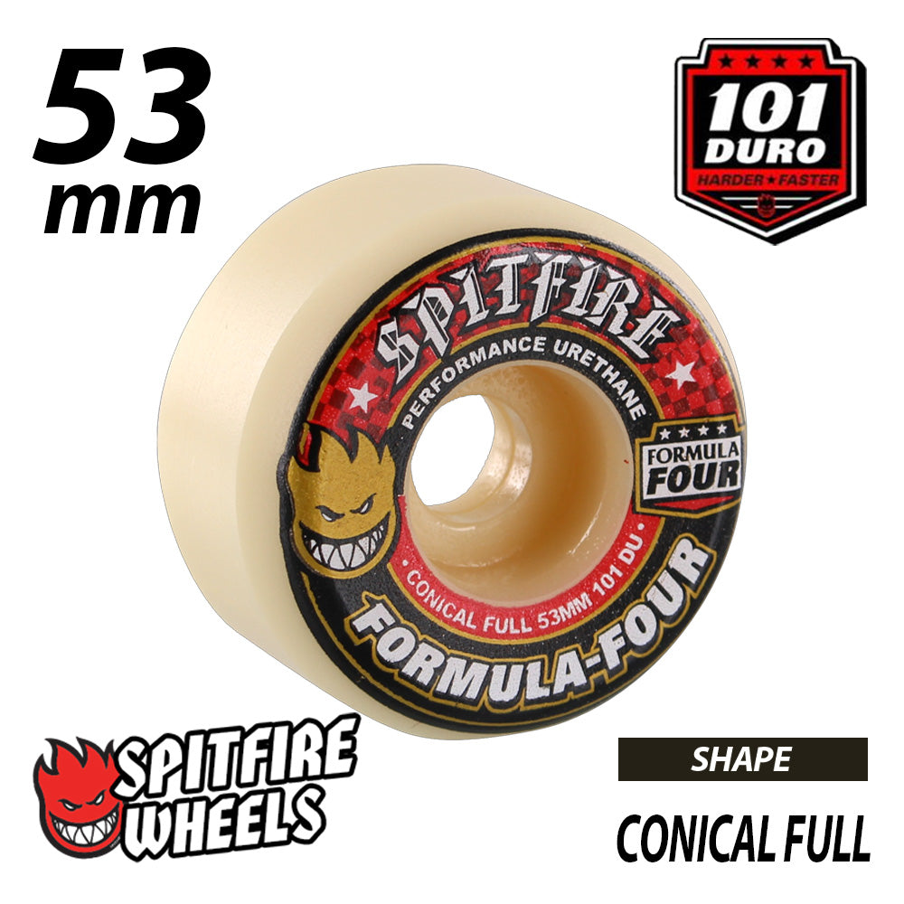 SPITFIRE F4 101D CONICAL FULL 52mm 53mm 54mm