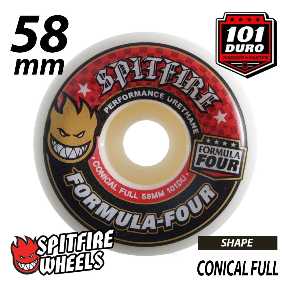 SPITFIRE F4 101D CONICAL FULL 52mm 53mm 54mm