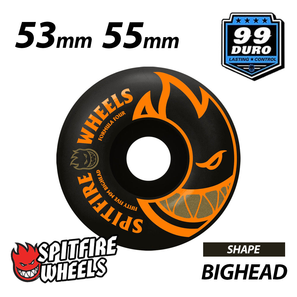 SPITFIRE F4 99D DEVILS NIGHT BIGHEAD BIGHEAD SHAPE 53mm 55mm