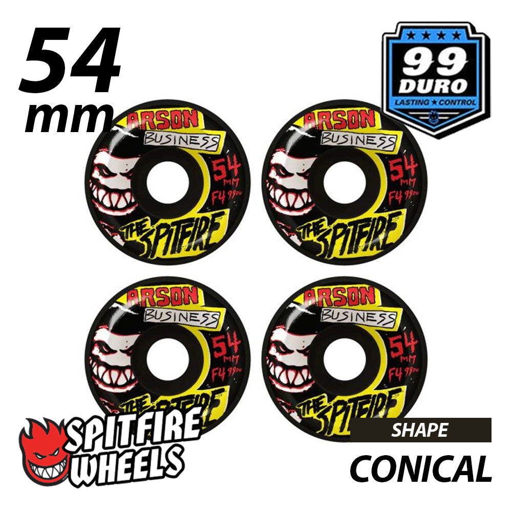 SPITFIRE F4 99D ARSON BUSINESS CONICAL 54mm
