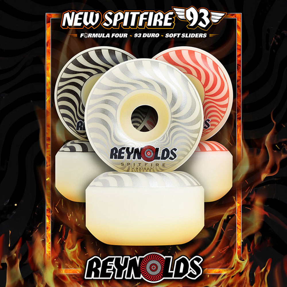 SPITFIRE F4 93D ANDREW REYNOLDS CLASSIC SHAPE 52mm 53mm 54mm