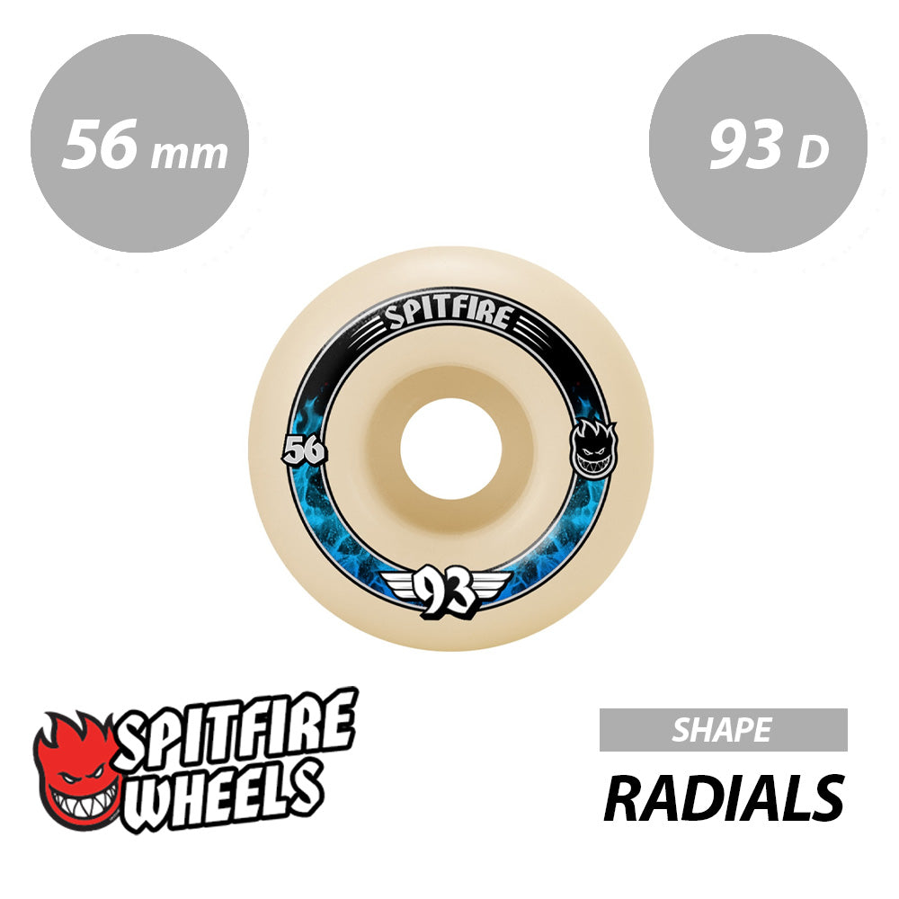 SPITFIRE F4 93D SOFTSLIDERS RADIALS SHAPE