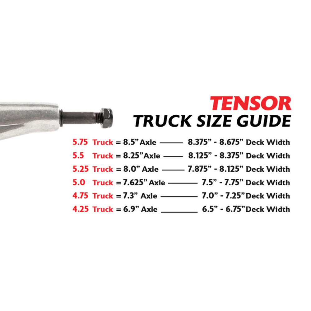 TENSOR Trucks Mag Light Velvet Aqua  Black 5.5