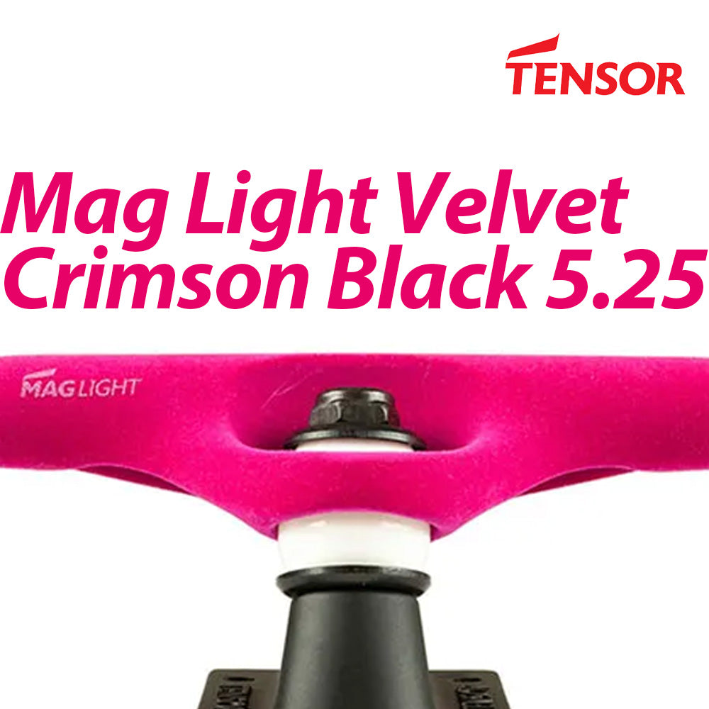 TENSOR Trucks Mag Light Velvet Crimson  Black 5.25