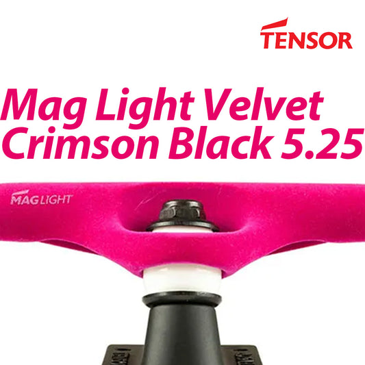 TENSOR Trucks Mag Light Velvet Crimson  Black 5.25