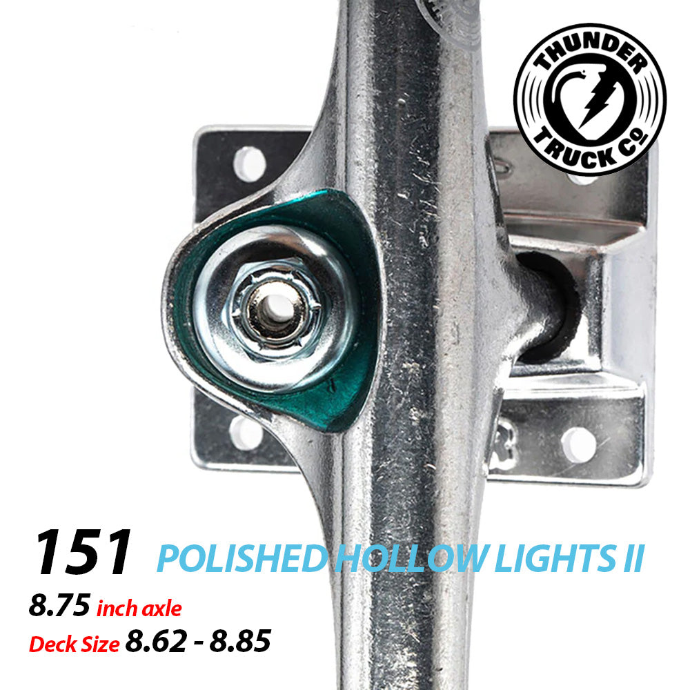THUNDER TRUCK POLISHED HOLLOW LIGHTS II 145 /147 / 148 / 149 / 151