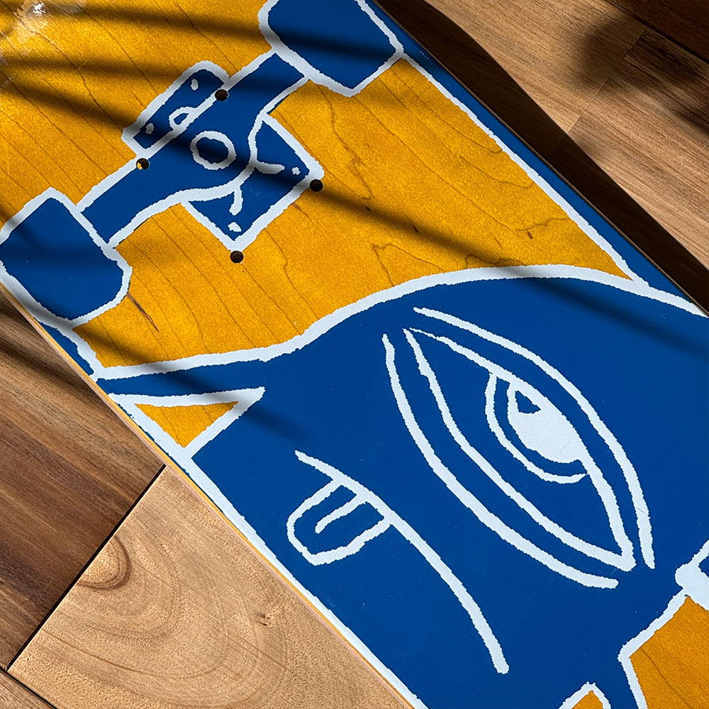 TOY MACHINE HELLO SECT BLUE MINI 7.375