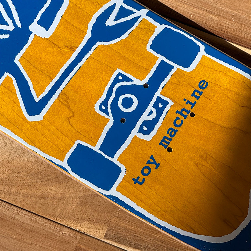 TOY MACHINE HELLO SECT BLUE MINI 7.375