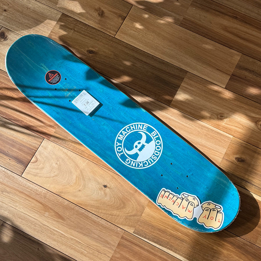 TOY MACHINE HELLO SECT BLUE MINI 7.375