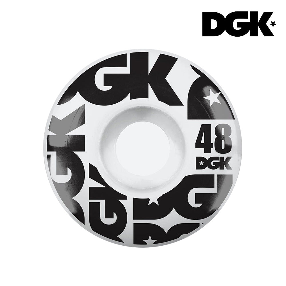 DGK STREET FOURMULA WHEEL WHITE 48mm 49mm 50mm 101a
