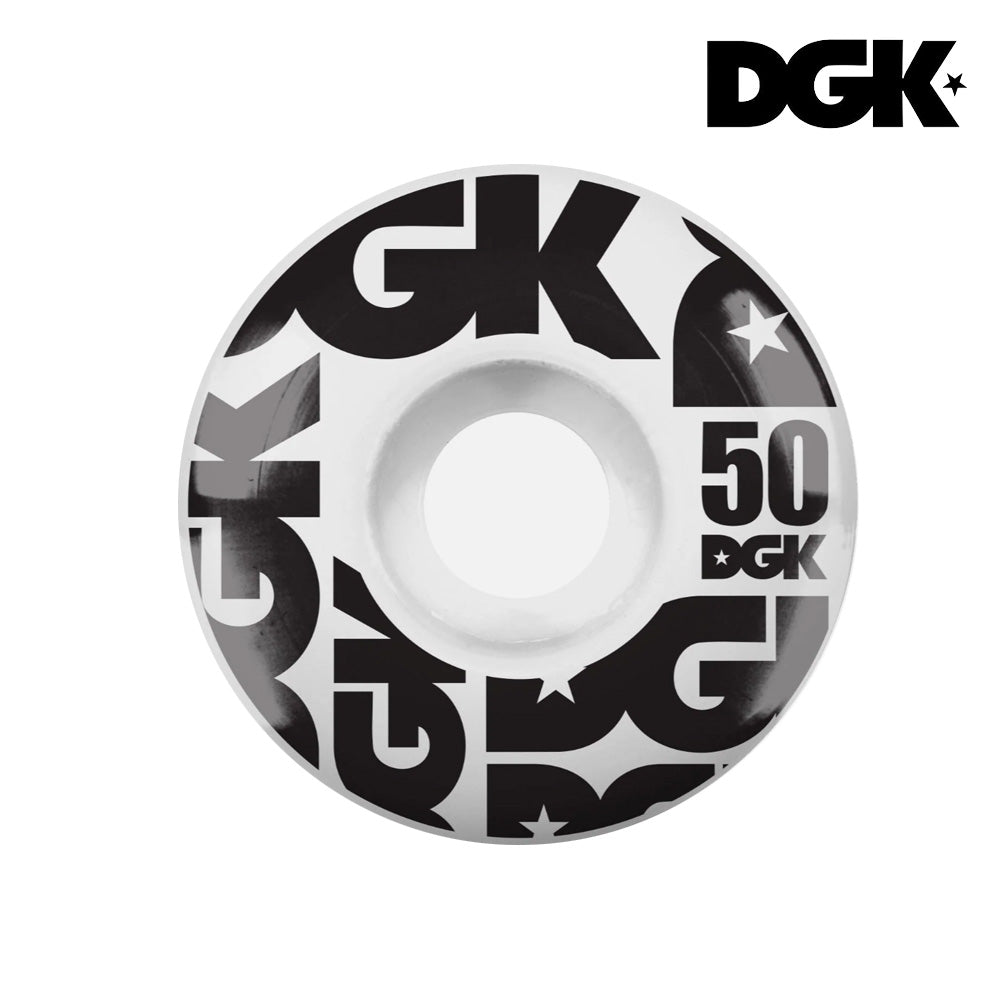 DGK STREET FOURMULA WHEEL WHITE 48mm 49mm 50mm 101a