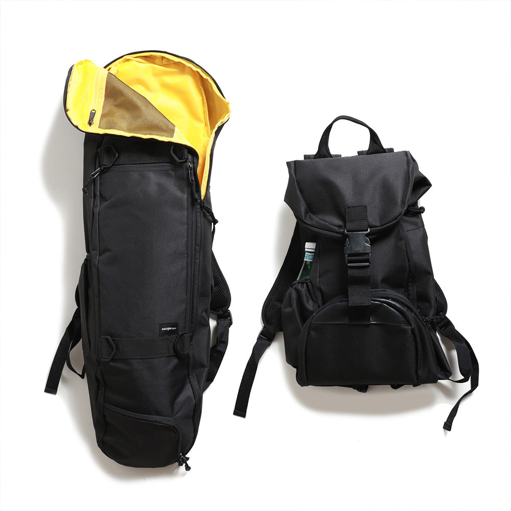 エスカポ スケートバッグ escapo skatebag e16_bkly_Black Light yellow