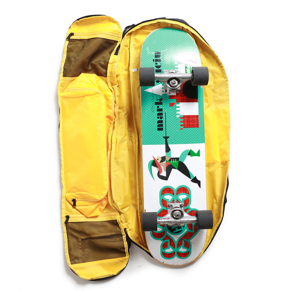 エスカポ スケートバッグ escapo skatebag e16_bkly_Black Light yellow