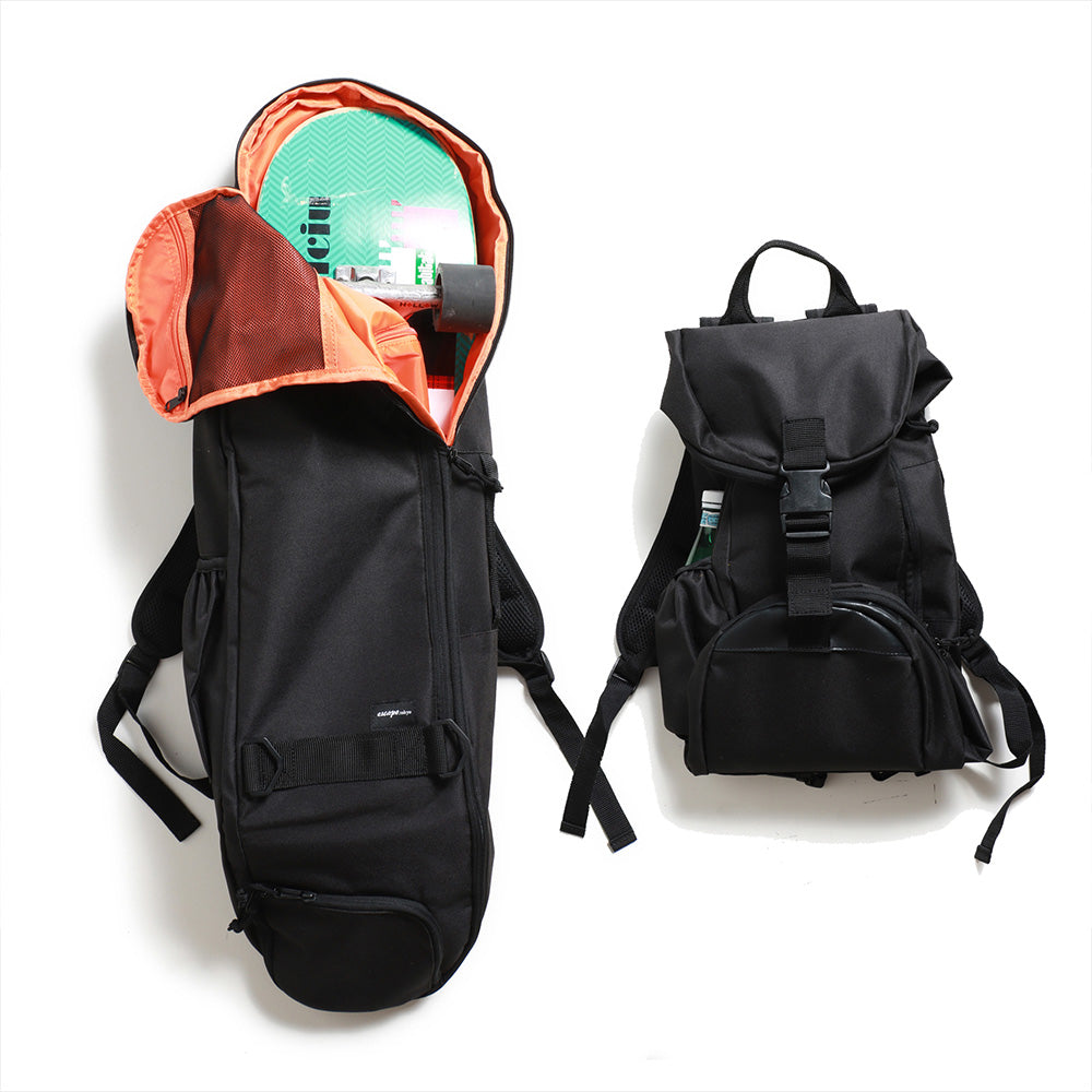 エスカポ スケートバッグ escapo skatebag e17_bklo_Black Light orange