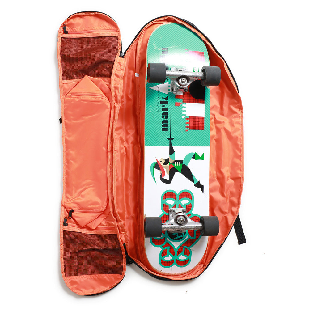 エスカポ スケートバッグ escapo skatebag e17_bklo_Black Light orange