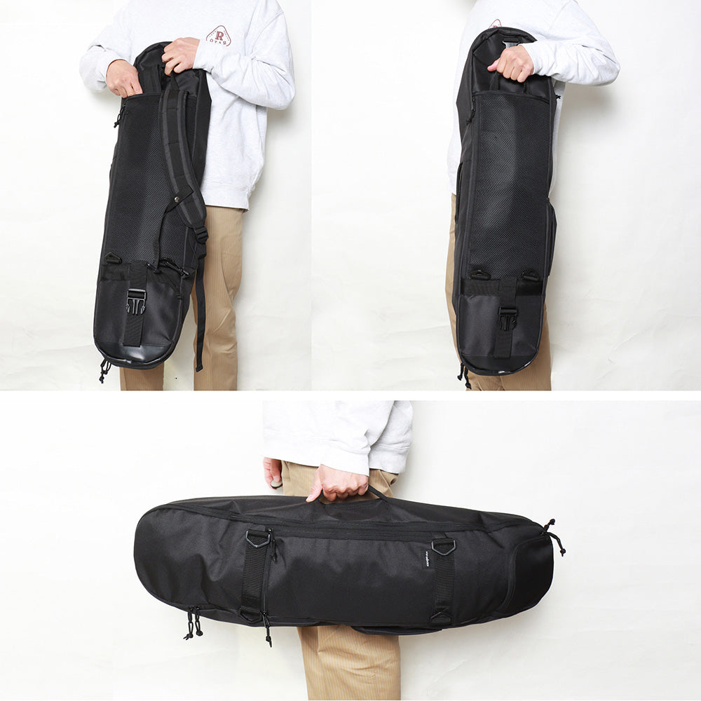 エスカポ スケートバッグ escapo skatebag e18_bklg_Black Light green