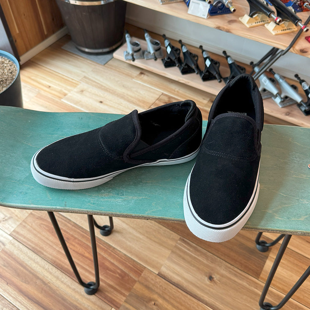 emerica wino g6 slipon black white