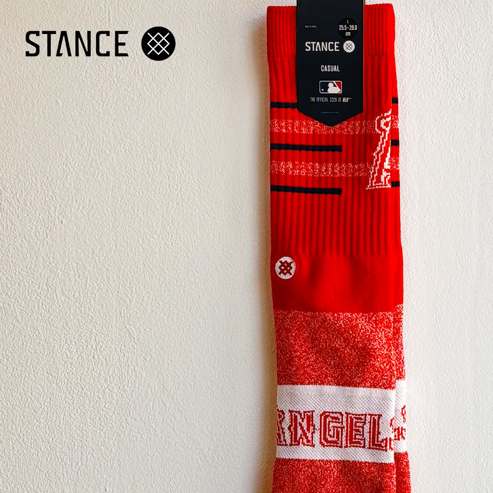 STANCE MLB CASUAL CLOSER LAA RED No.4