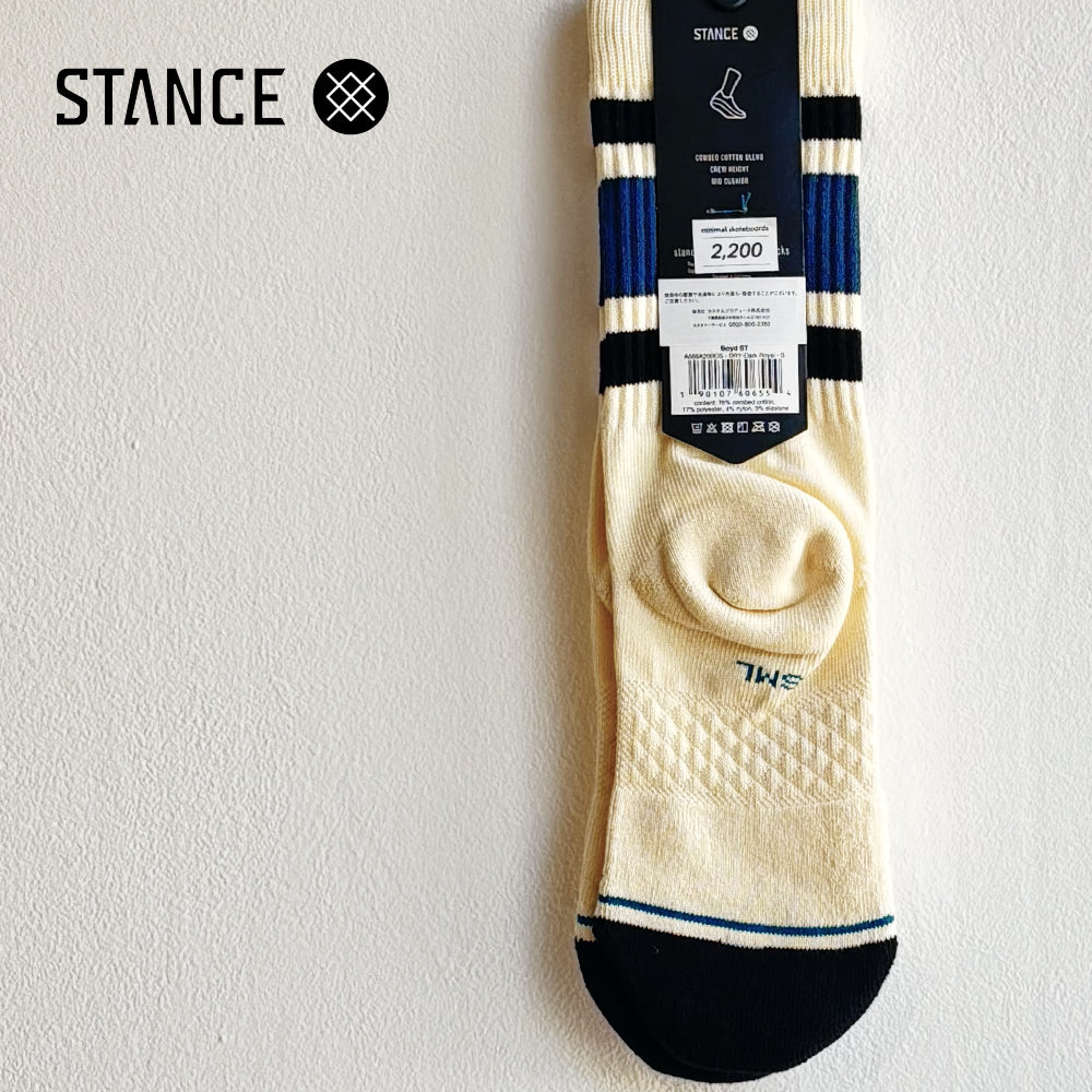 STANCE CASUAL BOYD ST DARK ROYAL No.10