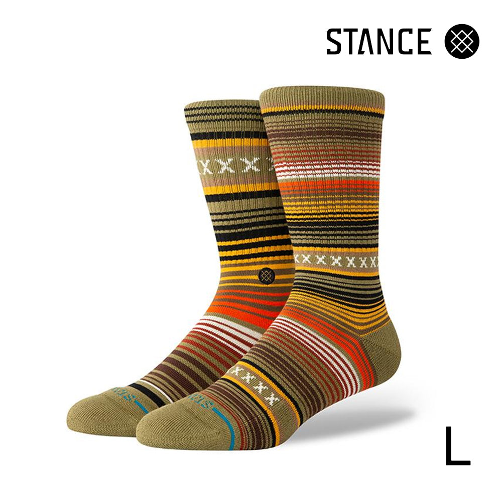 STANCE CASUAL CURREN ST CREW CHIVE No.11