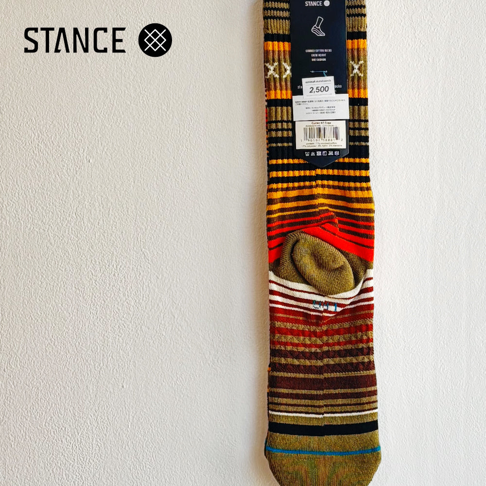 STANCE CASUAL CURREN ST CREW CHIVE No.11