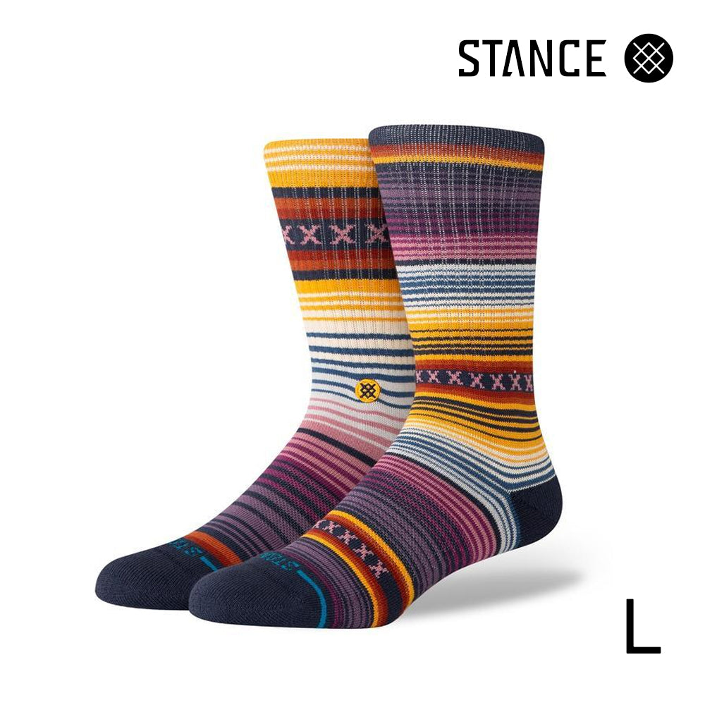 STANCE CASUAL CURREN ST CREW GRAPE No.12