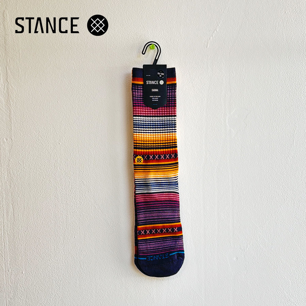 STANCE CASUAL CURREN ST CREW GRAPE No.12