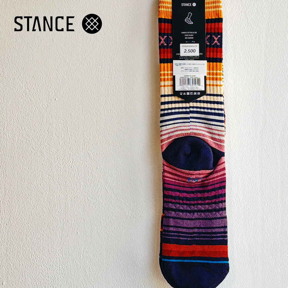 STANCE CASUAL CURREN ST CREW GRAPE No.12