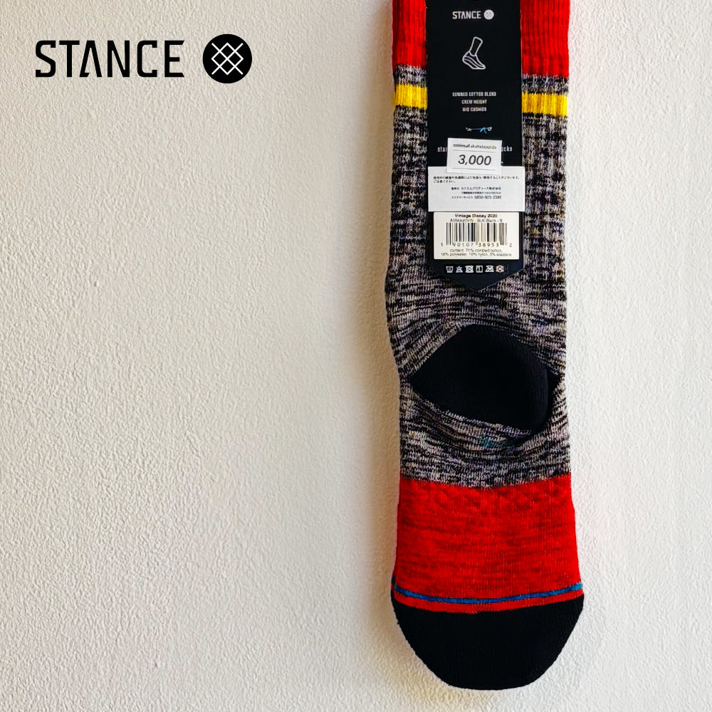 STANCE CASUAL VINTAGE DISNEY 2020 BLACK No.15