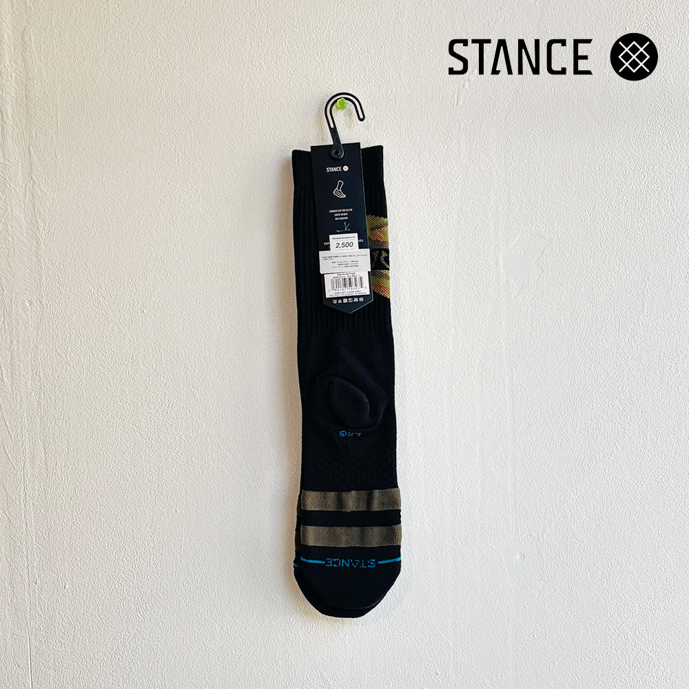 STANCE CASUAL CLAN IN DA FRONT BLACK No.17