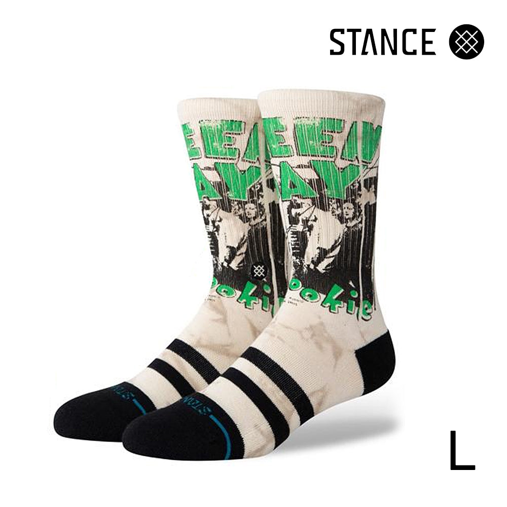 STANCE x GREEN DAYCASUAL 1994 CREW OFF WHITE NO.21