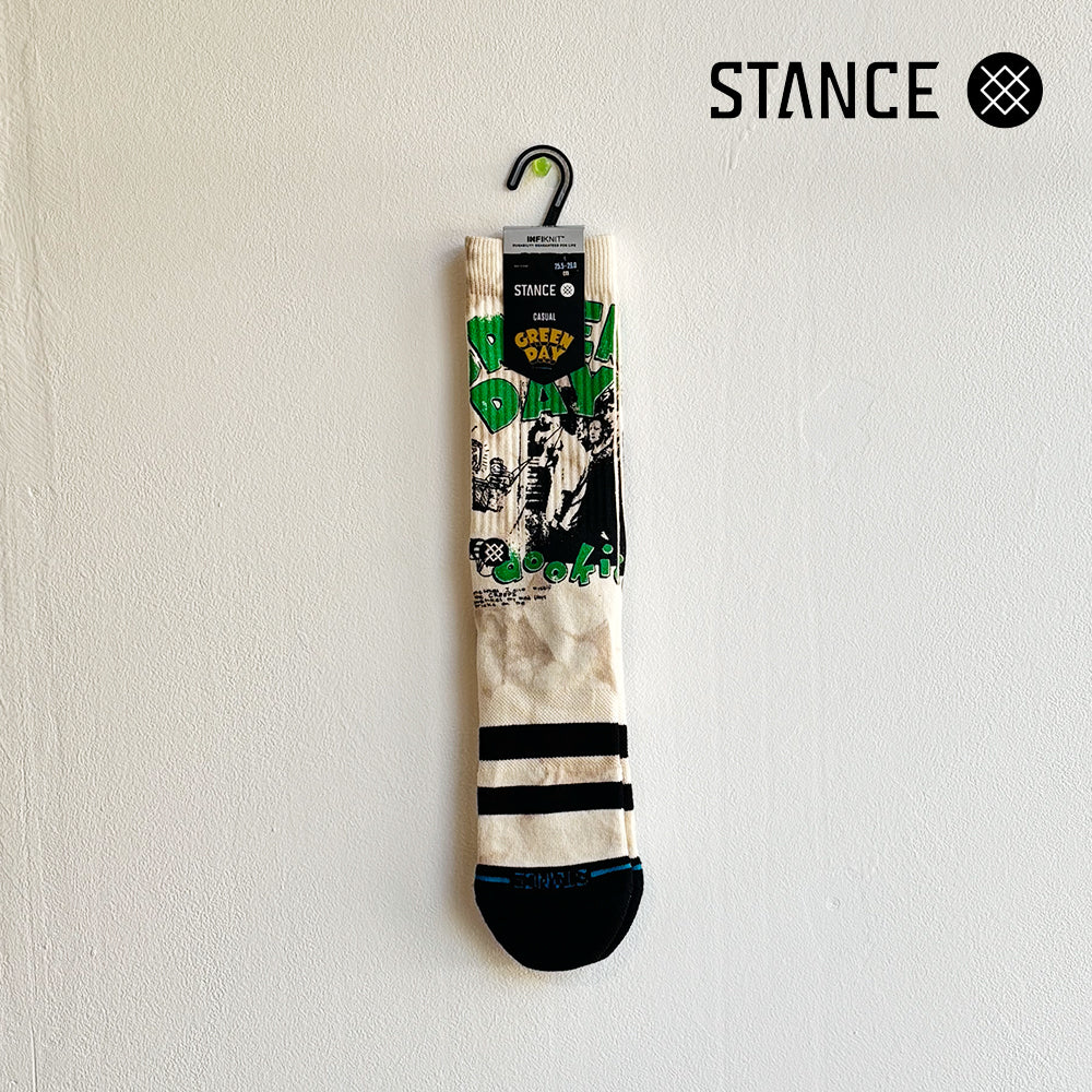 STANCE x GREEN DAYCASUAL 1994 CREW OFF WHITE NO.21