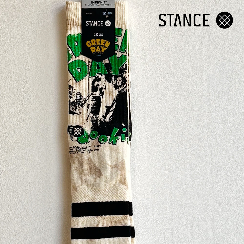 STANCE x GREEN DAYCASUAL 1994 CREW OFF WHITE NO.21