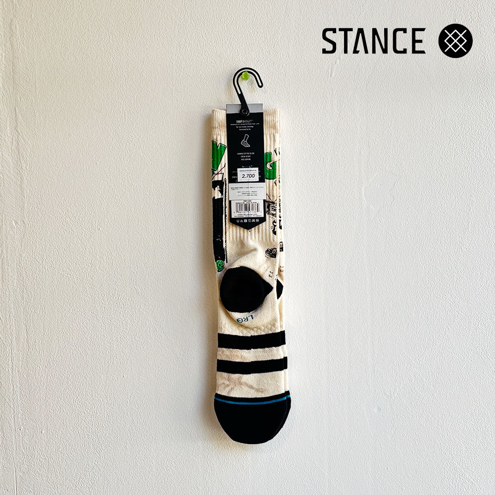 STANCE x GREEN DAYCASUAL 1994 CREW OFF WHITE NO.21