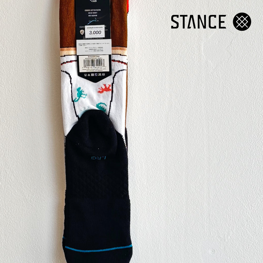 STANCE CASUAL GRISWOLD CREW MULTI No.23