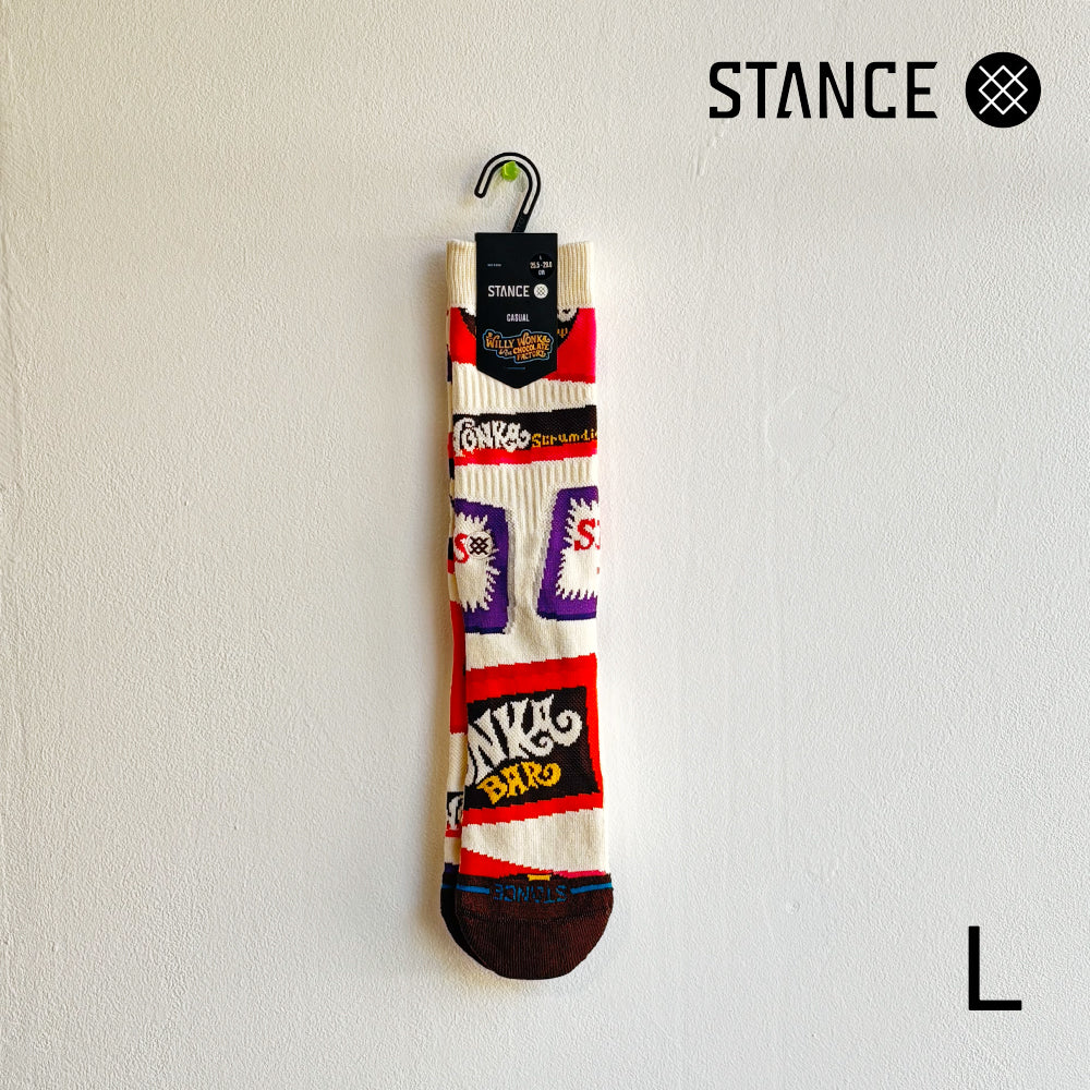 STANCE CASUAL WONKA BARS BROWN NO.25