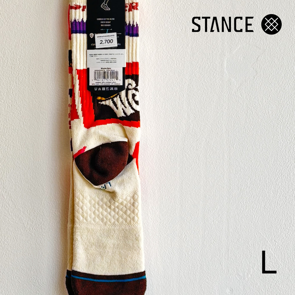 STANCE CASUAL WONKA BARS BROWN NO.25