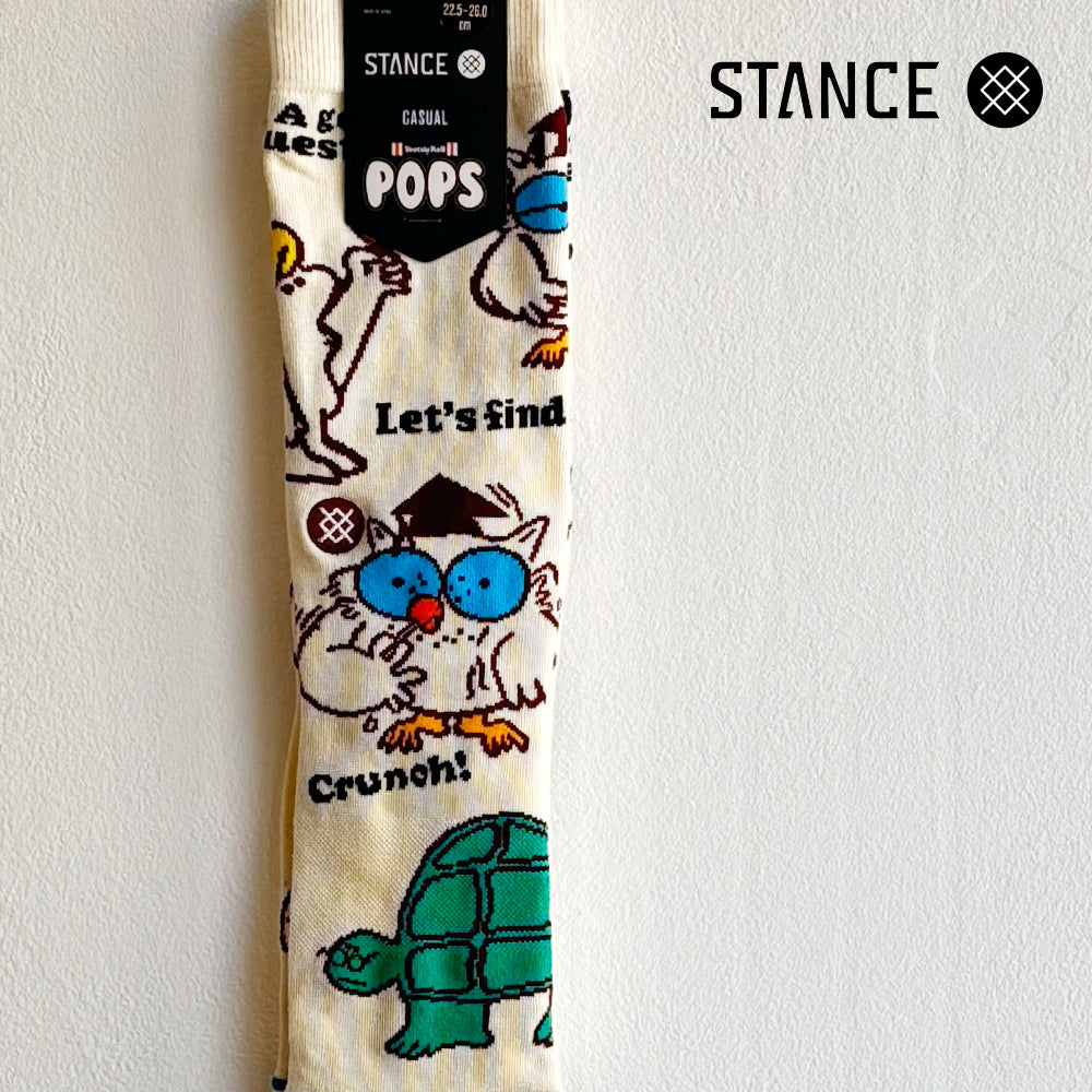 STANCE CASUAL MR OWL CANVAS No.26