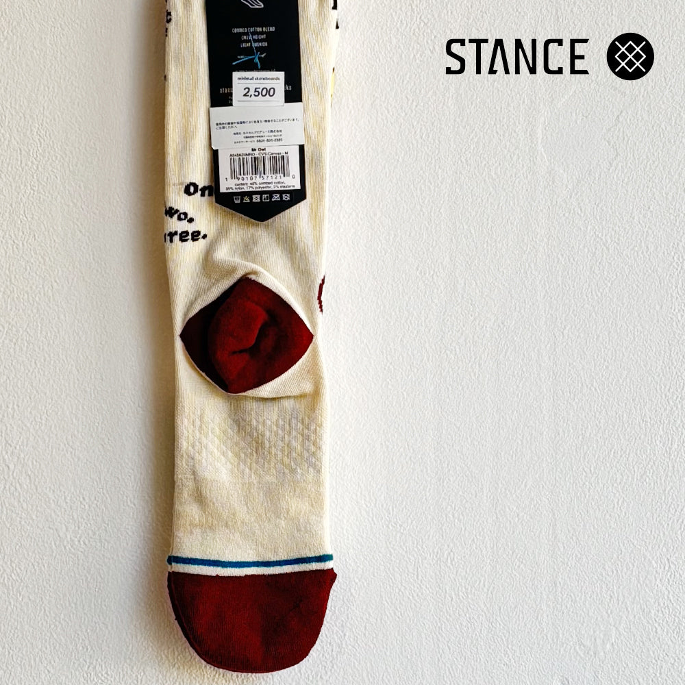STANCE CASUAL MR OWL CANVAS No.26