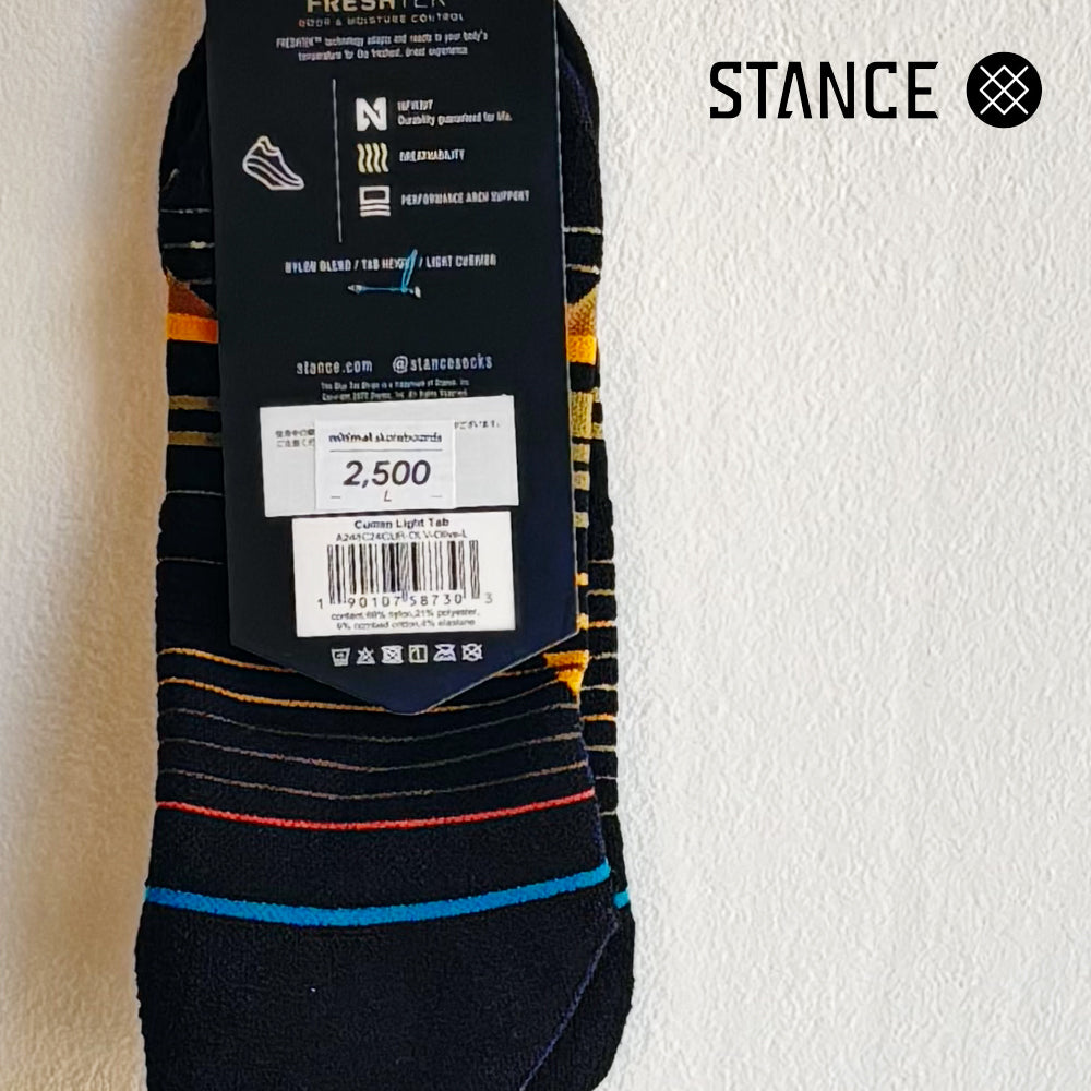 STANCE PERFORMANCE LIGHT CURREN LIGHT TAB OLIVE No.32