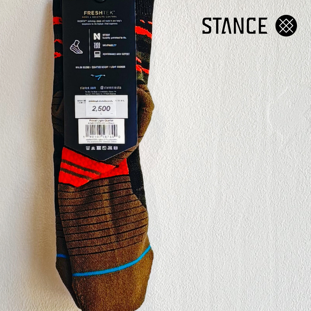 STANCE PERFORMANCE LIGHT PRIMAL LIGHT QUARTER OLIVE No.33