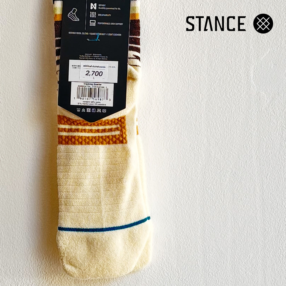 STANCE PERFORMANCE LIGHT TRACKING QUARTER CANVAS No.34