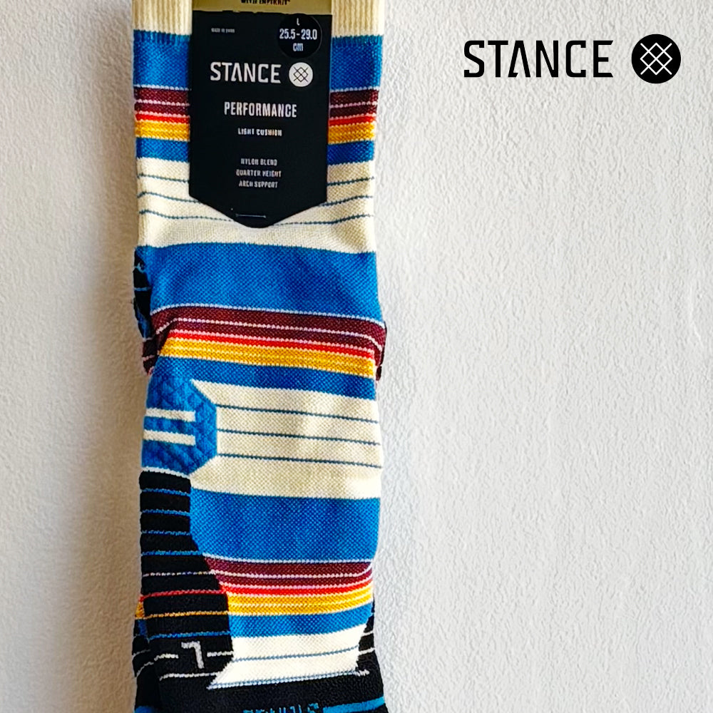 STANCE PERFORMANCE LIGHT RALPH QUARTER BLUE No.35