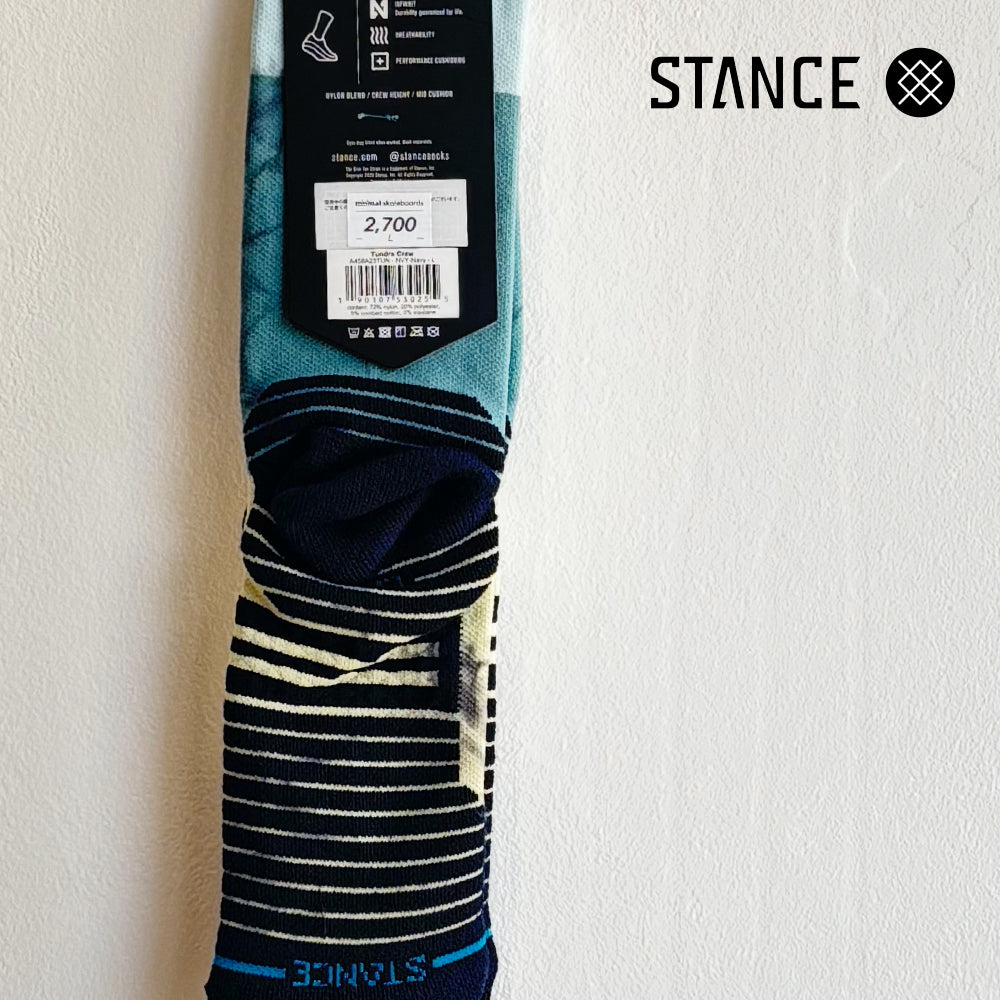 STANCE PERFORMANCE LIGHT TUNDRA CREW NAVY No.36