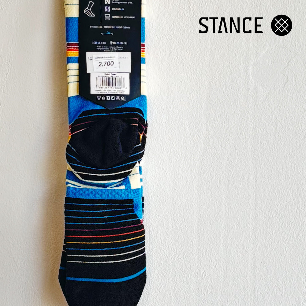 STANCE PERFORMANCE LIGHT RALPH CREW BLUE No.37