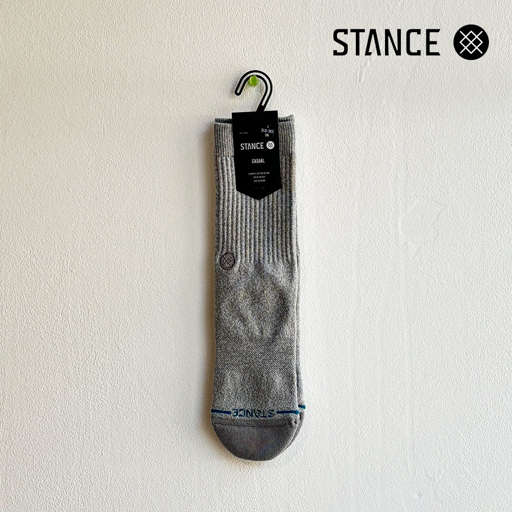 STANCE CASUAL ICON GREY HEATHER No.39
